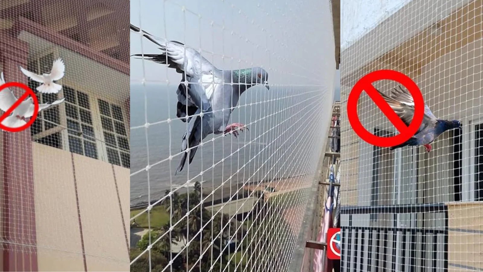 High-Rise Balcony Safety Nets & Grills